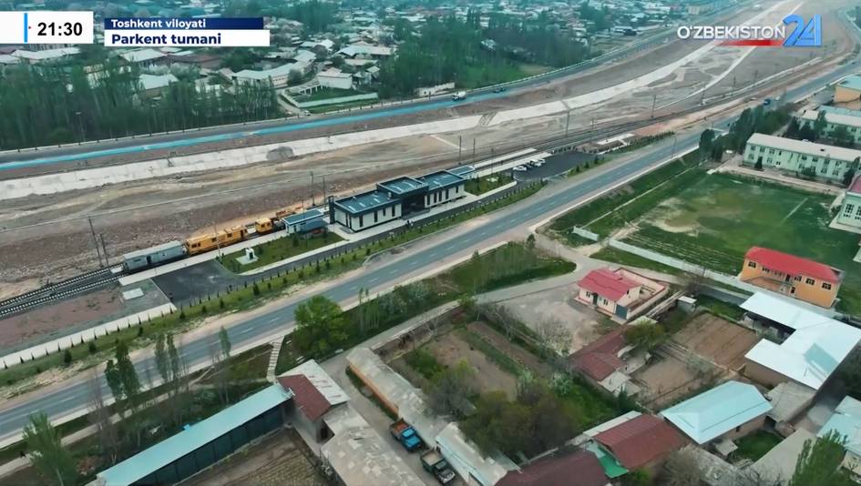 Открылась новая железная дорога «Байткурган – Паркент»